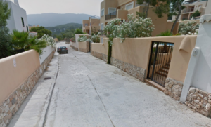 Carrer Pollen&ccedil;a a Sant Josep