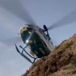 Las im&aacute;genes del complejo rescate del m&eacute;dico fallecido en Ullal de na Coloms