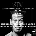 El pintor Miguel &Aacute;ngel Garc&iacute;a L&oacute;pez protagonizar&aacute; el pr&oacute;ximo Boom en Film&oacute;tica Studio