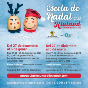 ANUNCI XARXES ESCOLA DE NADAL