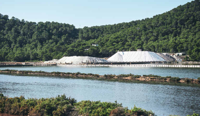 Parque Natural de Ses Salines en Ibiza.