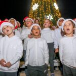 Se inauguran las luces navide&ntilde;as en Santa Eul&agrave;ria des Riu en un acto lleno de solidaridad y m&uacute;sica