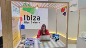El puesto de Sant Antoni en la Fitur 2024