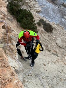 La persona al no encontrar salida pidi&oacute; ayuda de los bomberos.