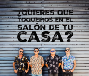 El grupo de m&uacute;sica Canallas del Guateke.