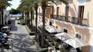 Fachada del Hotel Mirador de Dalt Vila, en Ibiza. Cr&eacute;ditos: Hotel Mirador de Dalt Vila.