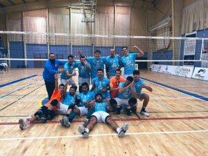 Equipo de la UD Ibiza Volley.