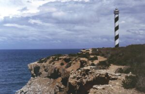 Faro de Moscarter en Ibiza