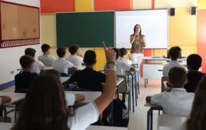 Aula de clases europapress