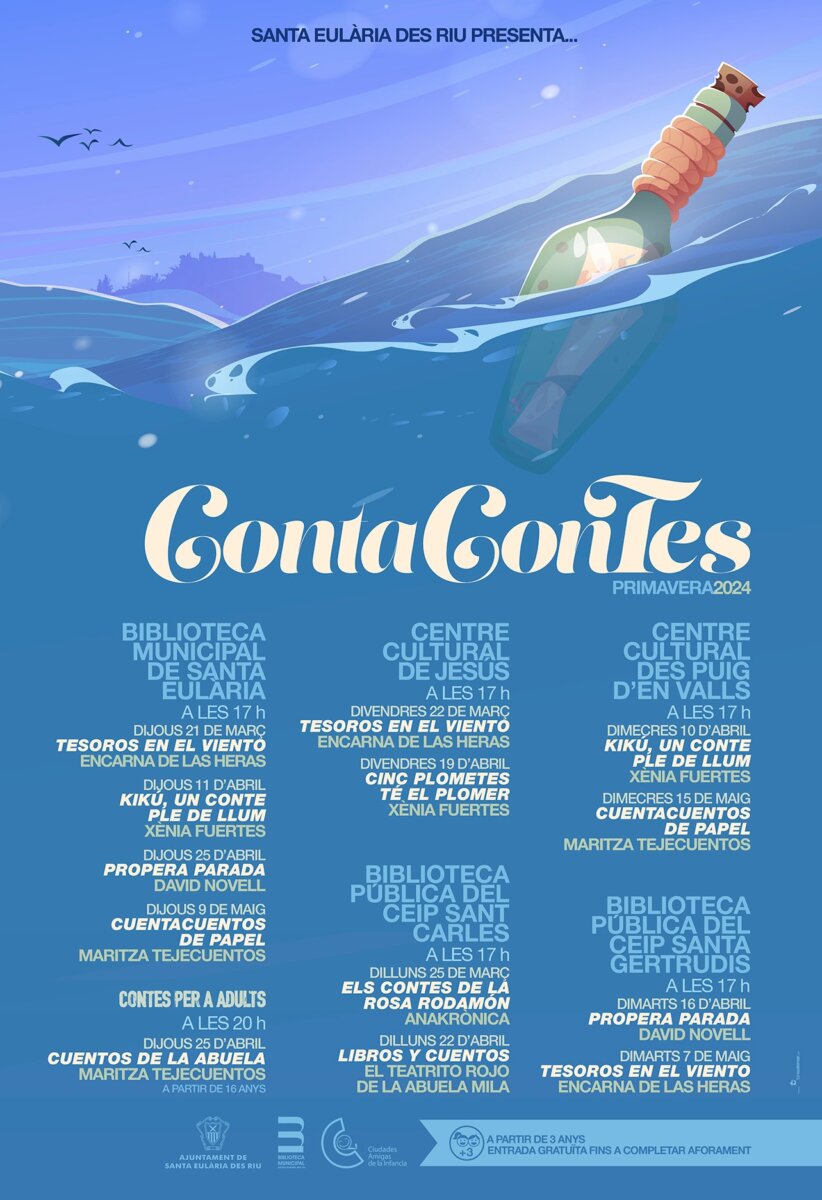 Cartell xarxes contacontes primavera 2024 Cartell xarxes contacontes primavera 2024