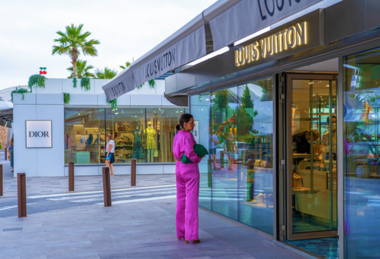 Tienda Luis Vuitton, en Ibiza