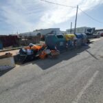 Empieza a desbordarse la basura: los efectos de la huelga de residuos en Formentera