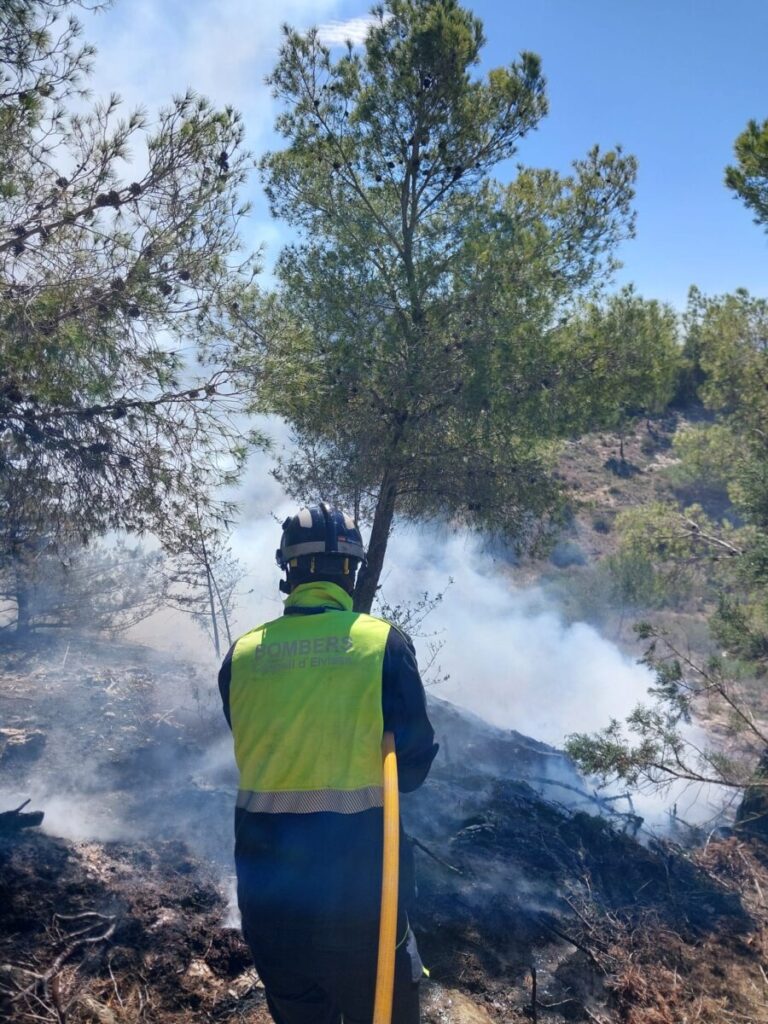 Es Soto incendio forestal