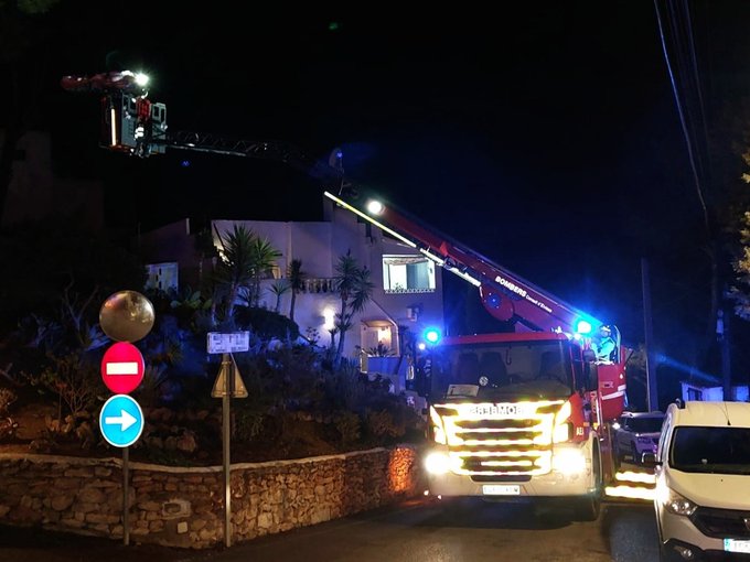 Bomberos de Ibiza.