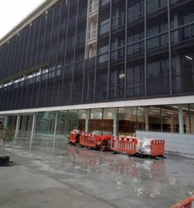 La nueva sede de los Juzgados de Ibiza, a&uacute;n por inaugurar.