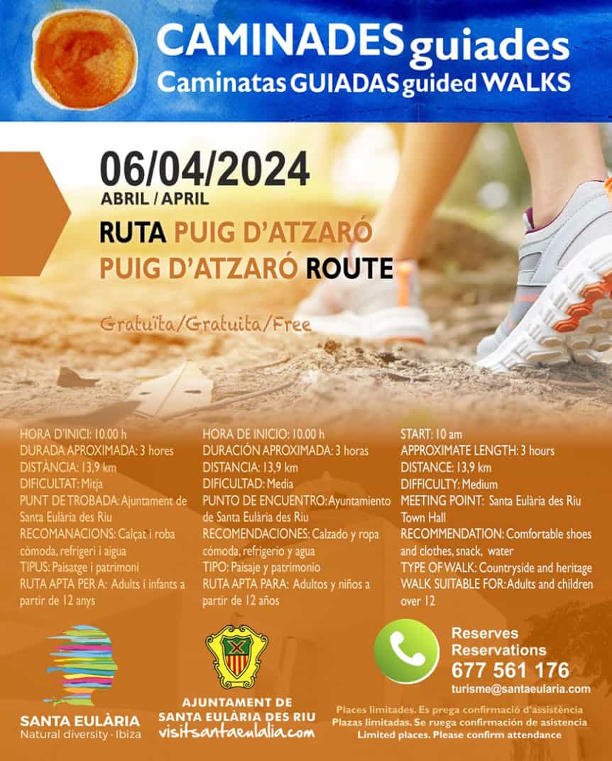 caminata guiada puig d'atzaro