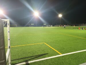 Renovaci&oacute;n alumbrado campo futbol en Santa Eul&agrave;ria.