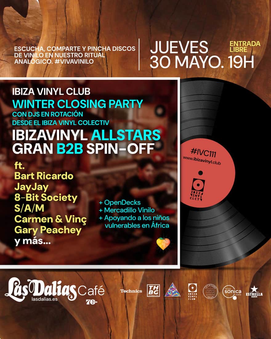 Closing del Club de vinilo en Las Dalias Closing del Club de vinilo en Las Dalias
