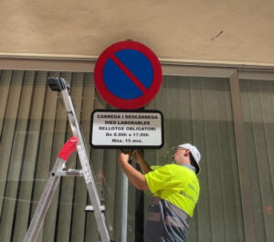 Ayuntamiento de Ibiza cambia el horario de carga y descarga.
