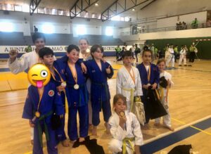 Judocas del Dojo de Ibiza.