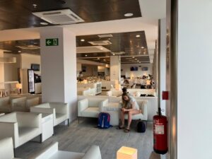 La sala VIP Cap des Falc&oacute; del aeropuerto de Ibiza