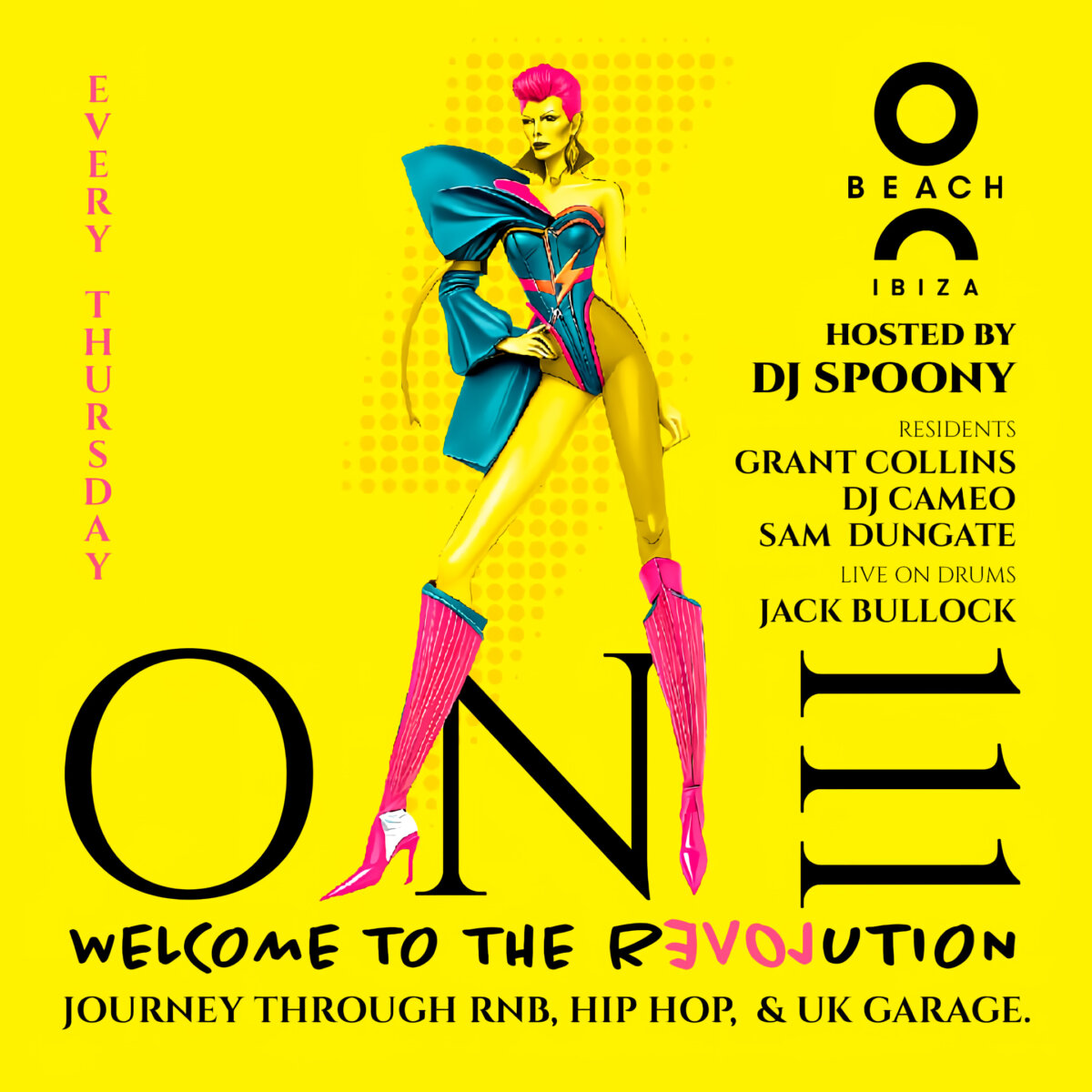 Opening Party de ON111 en O Beach Ibiza