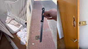 Robo, curchillo y destrozos, el resultado de la okupa influencer