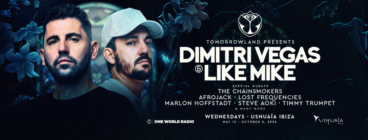 Tomorrowland presenta a Dimitri Vegas & Like Mike Ushuaïa Ibiza