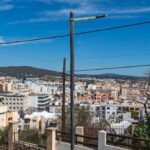 Vista de viviendas en Ibiza