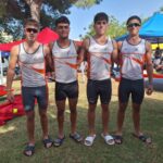 Éxito de los palistas junior del Club Nàutic Sant Antoni en la II Copa de España de Sprint Olímpico en Sevilla