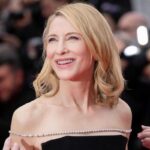 Cate Blanchett luce en Cannes un vestido en apoyo a Palestina: elegante, simple, y con un mensaje escondido