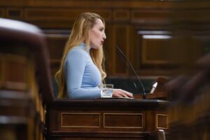 La diputada Patricia de las Heras