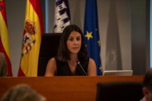 Consellera de Promoci&oacute;n Econ&oacute;mica y Empresarial, Cooperaci&oacute;n Municipal y Recursos Humanos, Mar&iacute;a Fajarn&eacute;s.