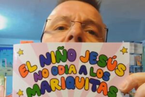 pol&eacute;mica libro para colorear jes&uacute;s