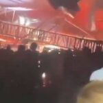Impactante video: se desploma un escenario dejando muertos y heridos