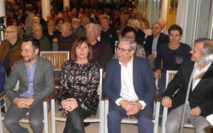 La c&uacute;pula del PSOE en el 90 aniversario del CNI: