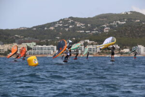 Wingfoil del Club N&agrave;utic Sant Antoni.