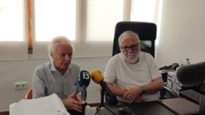 El gerente de Herbusa, Toni Ribas, y el abogado, Jos&eacute; Ram&oacute;n Buetas.