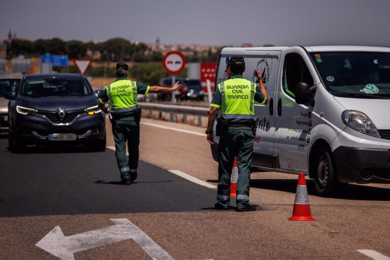 Control de Tráfico de la Guardia Civil