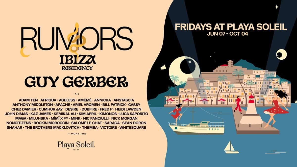 Guy Gerber en Playa Soleil Guy Gerber en Playa Soleil
