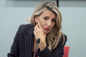 La vicepresidenta segunda y ministra de Trabajo y Econom&iacute;a Social, Yolanda D&iacute;az