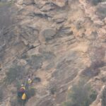 Bomberos de Ibiza auxilian a una excursionista atrapada en un acantilado en Santa Eul&agrave;ria