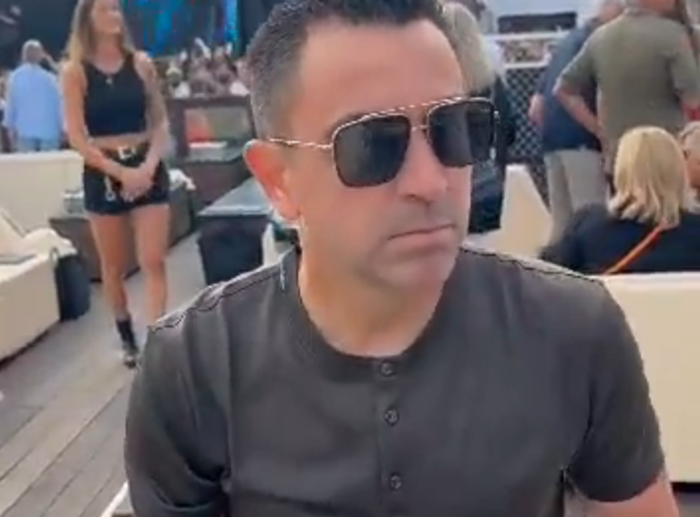 Xavi en una discoteca de Ibiza.