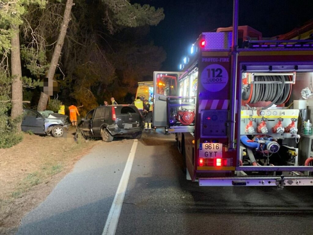 Choque Frontal En Sant Joan Cinco Heridos Uno De Ellos Grave La Voz De Ibiza