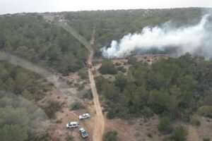 incendio en formentera