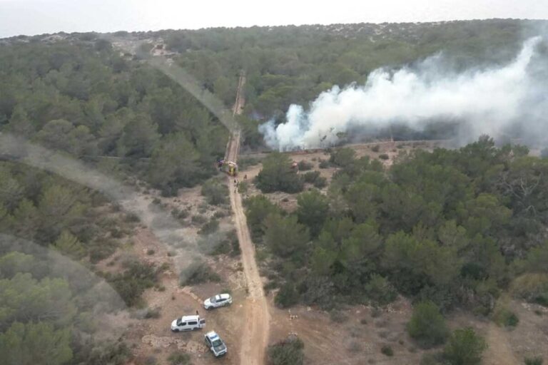 incendio en formentera