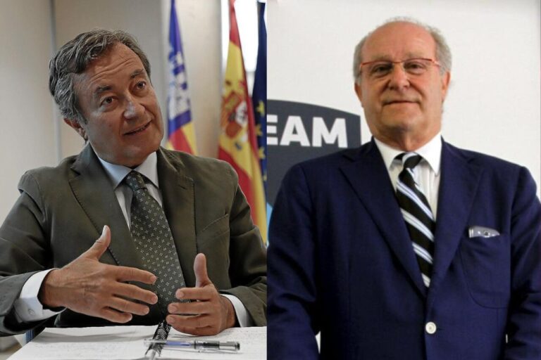 Juan Gual de Torrella Guasp y Miguel Puigserver Lloberas, ex autoridads de APB