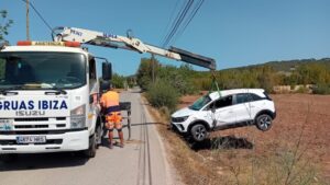 Accidente en la Carretera Sant Joan.