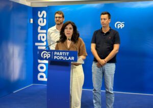 Sandra Fern&aacute;ndez, secretaria general del PP.
