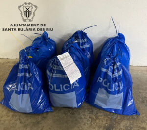 Material venta ambulante intervenido